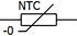 resistor,ptc,ntc,vdr-نماد یک مقاومت ان تی سی،NTC