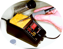 تمیز کردن نوک هویه-soldering